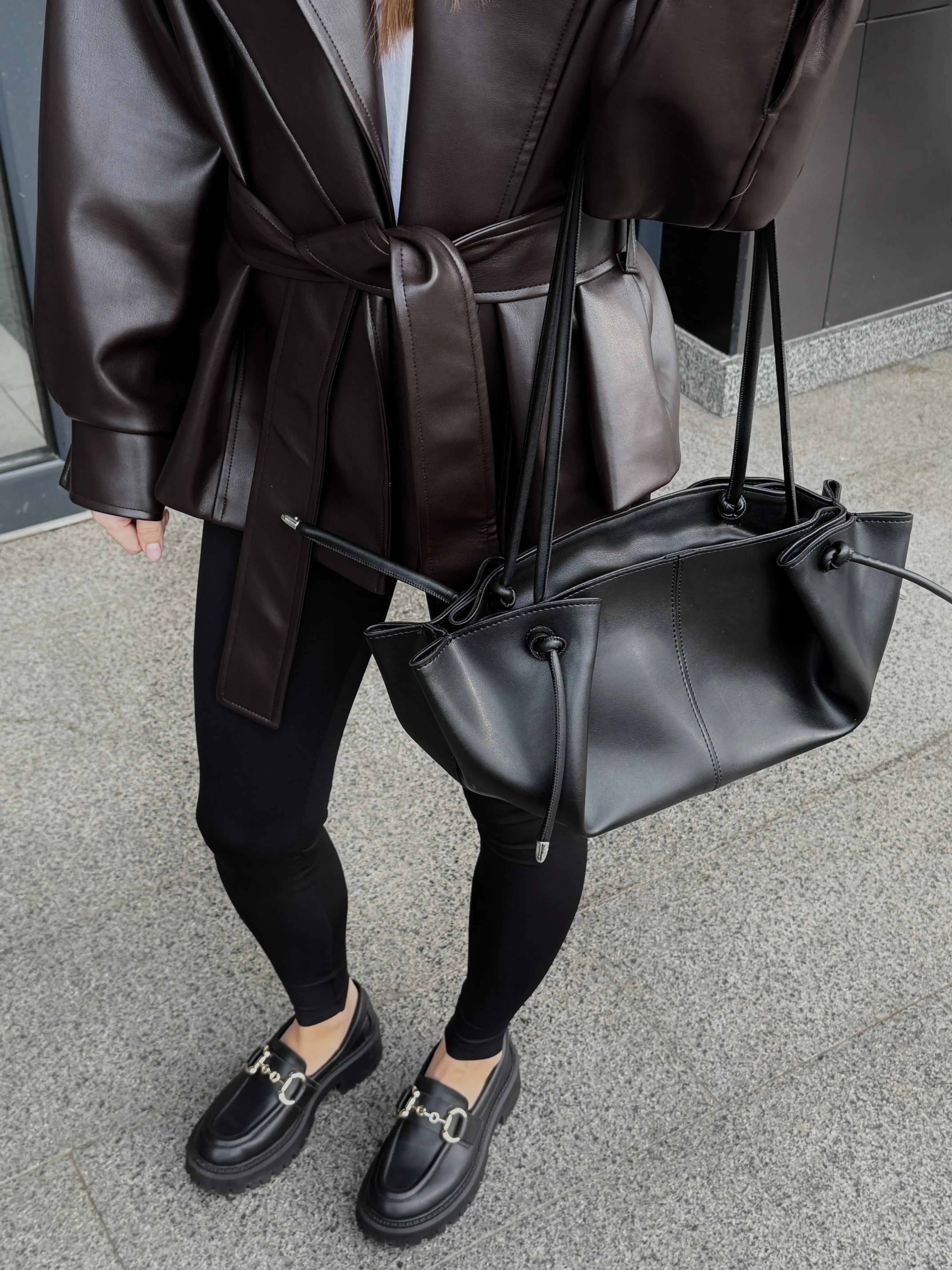 TULIP BAG NEW BLACK